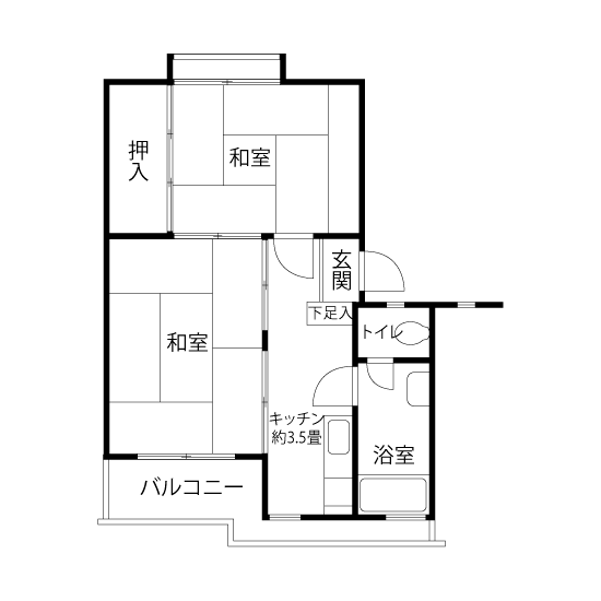 L0871タイプの間取り図