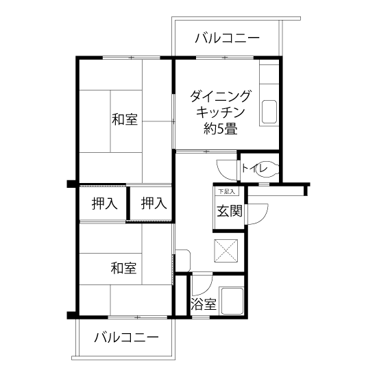 昭島田中町 A1271 間取り図