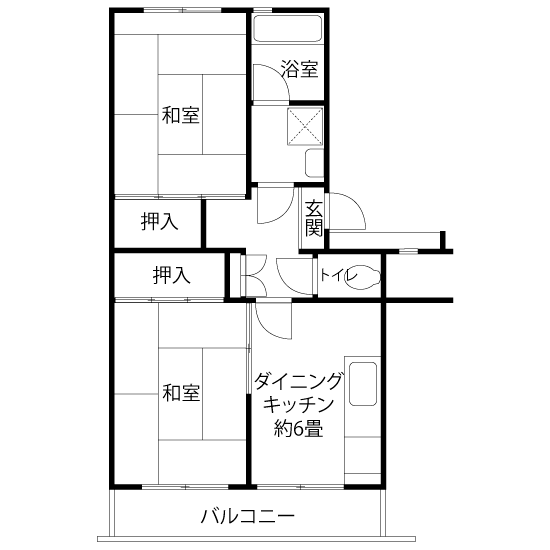 A1272タイプの間取り図
