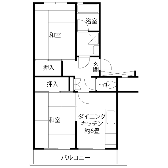 20-503号室の間取り図サムネイル