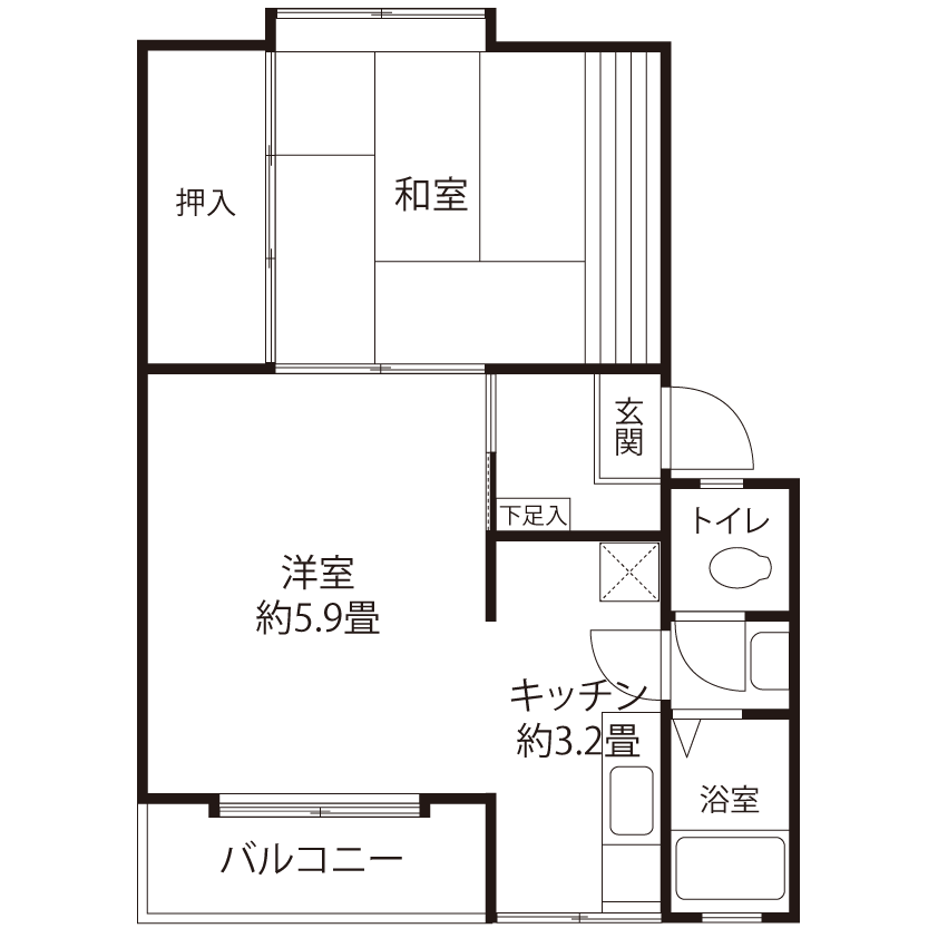 境川 H0841 間取り図