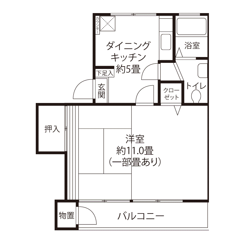 境川 H0842 間取り図