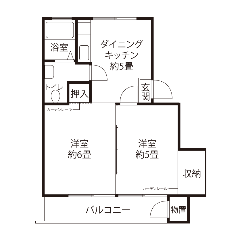 町田木曽 H0853 間取り図