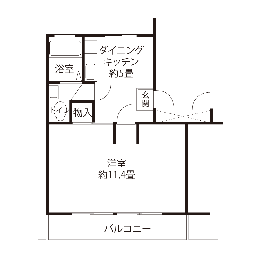 清瀬台田 H0941 間取り図