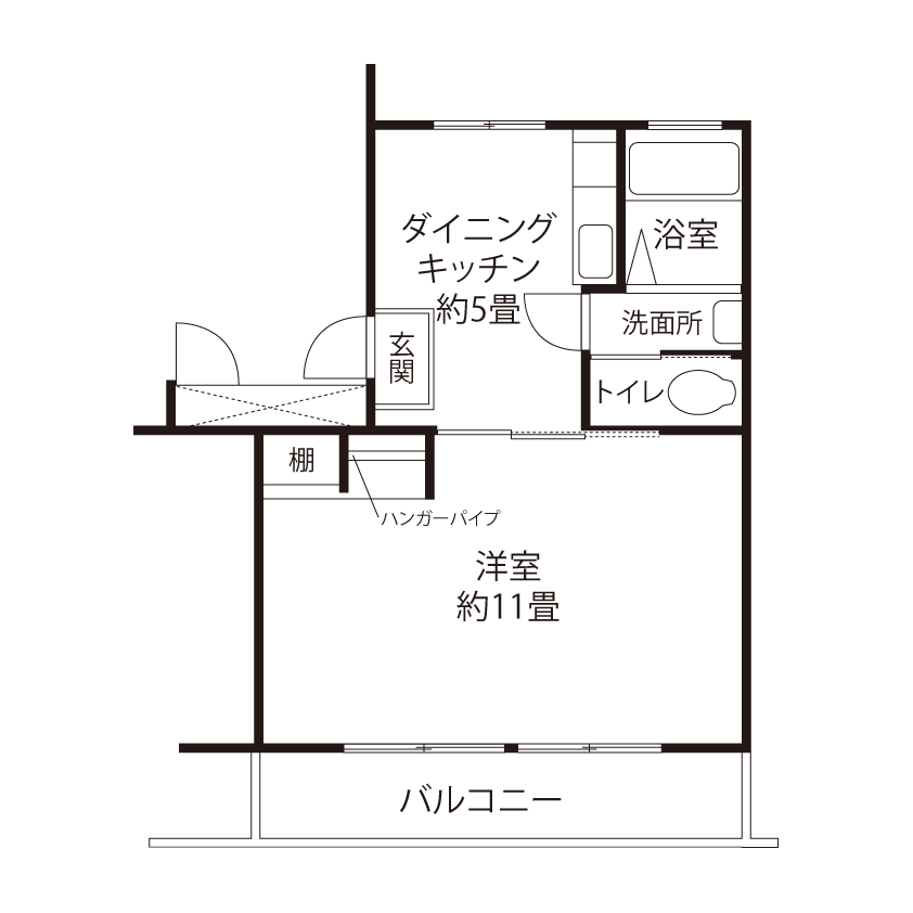 清瀬台田 H0941 間取り図