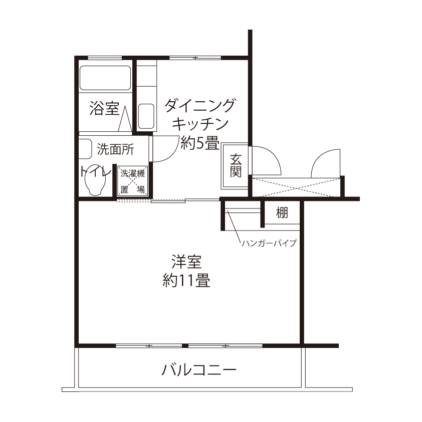 清瀬台田 H0941 間取り図