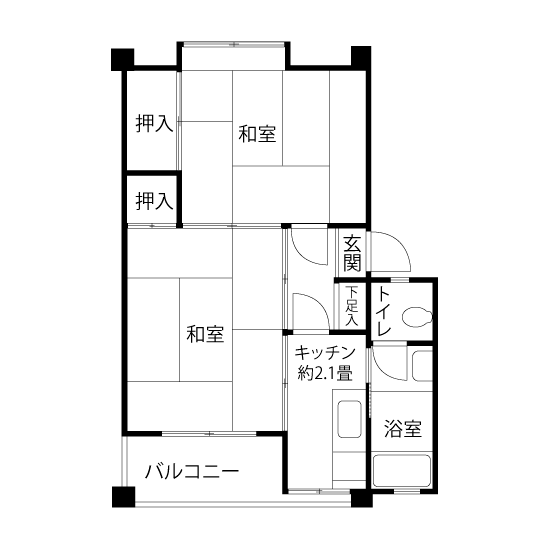 L0652タイプの間取り図