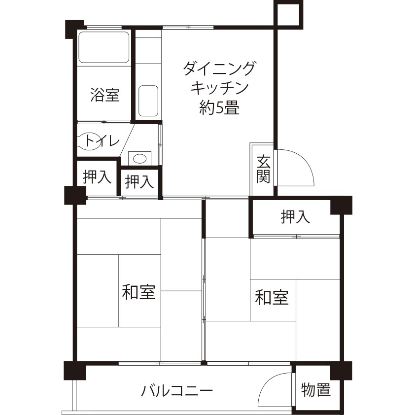 L0653タイプの間取り図
