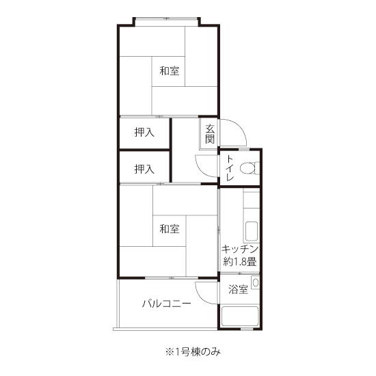 L0751タイプの間取り図