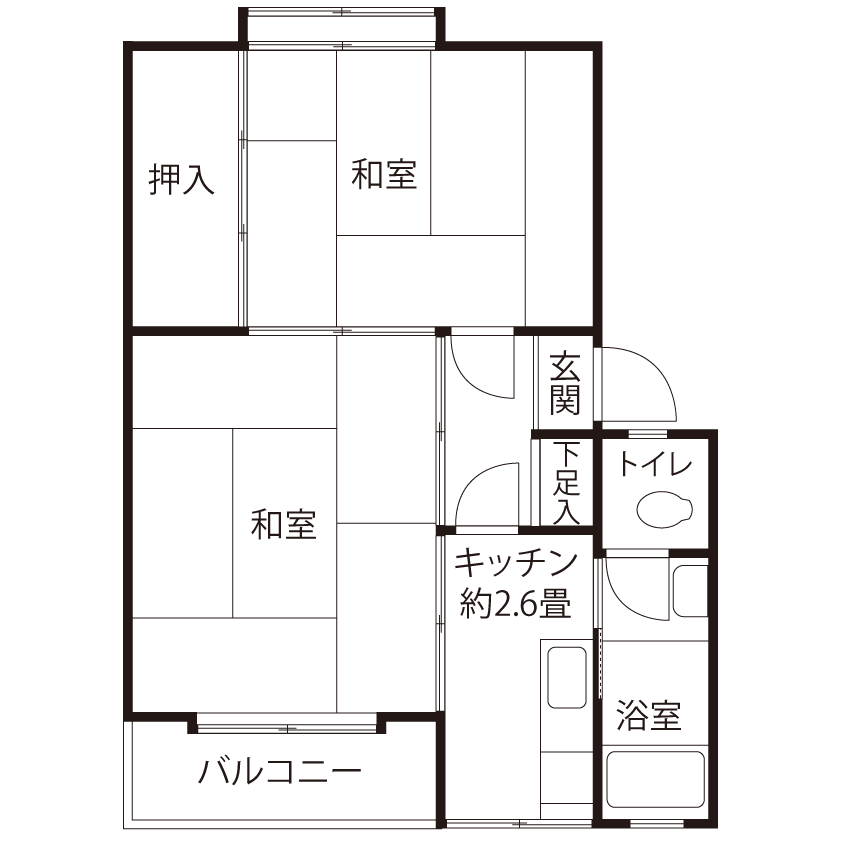 L0771タイプの間取り図