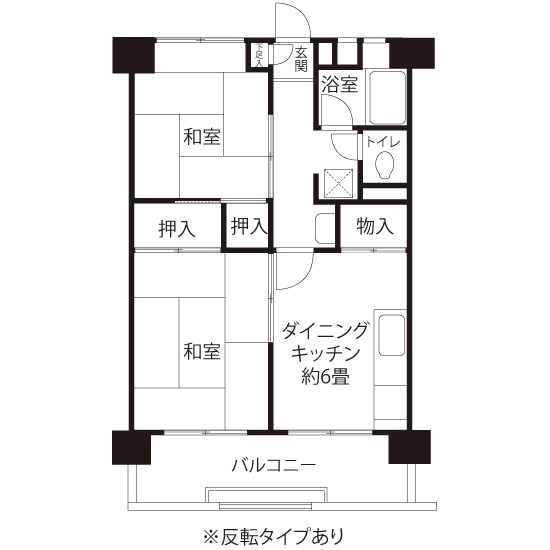 L1171タイプの間取り図