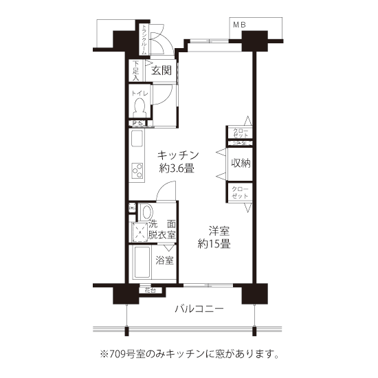 L8241タイプの間取り図