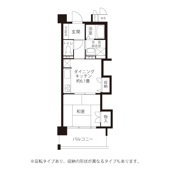 L8292タイプの間取り図