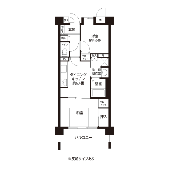 L8315タイプの間取り図