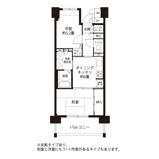 コーシャハイム千歳烏山 L8334 間取り図