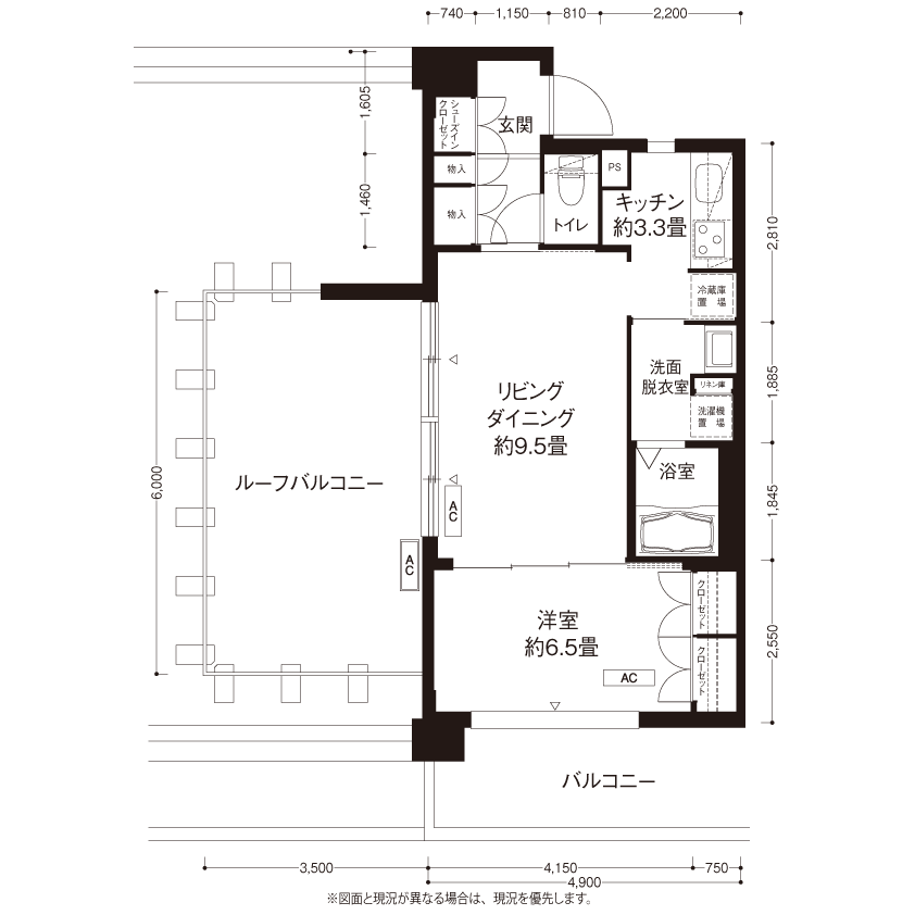 コーシャハイム千歳船橋フロント L8723 間取り図