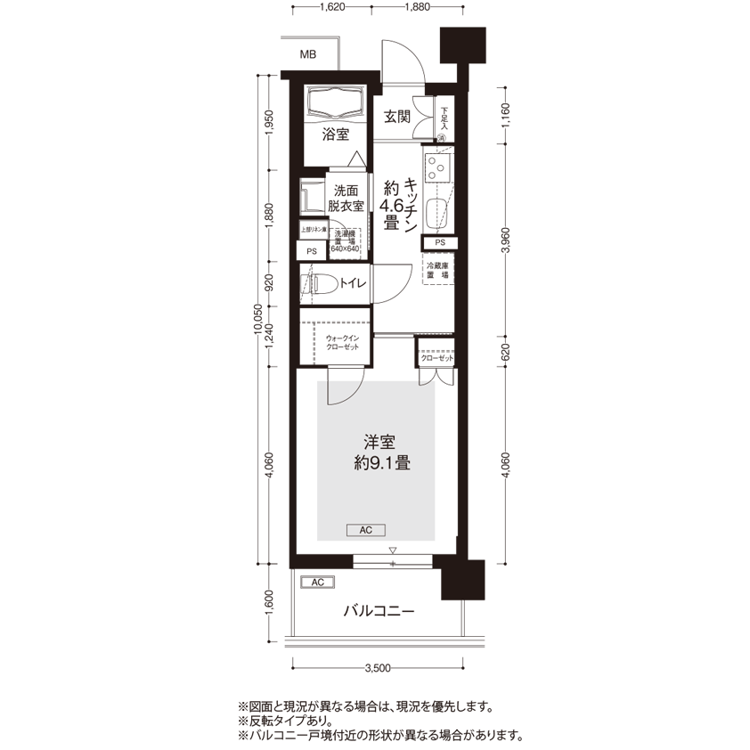 L8731タイプの間取り図