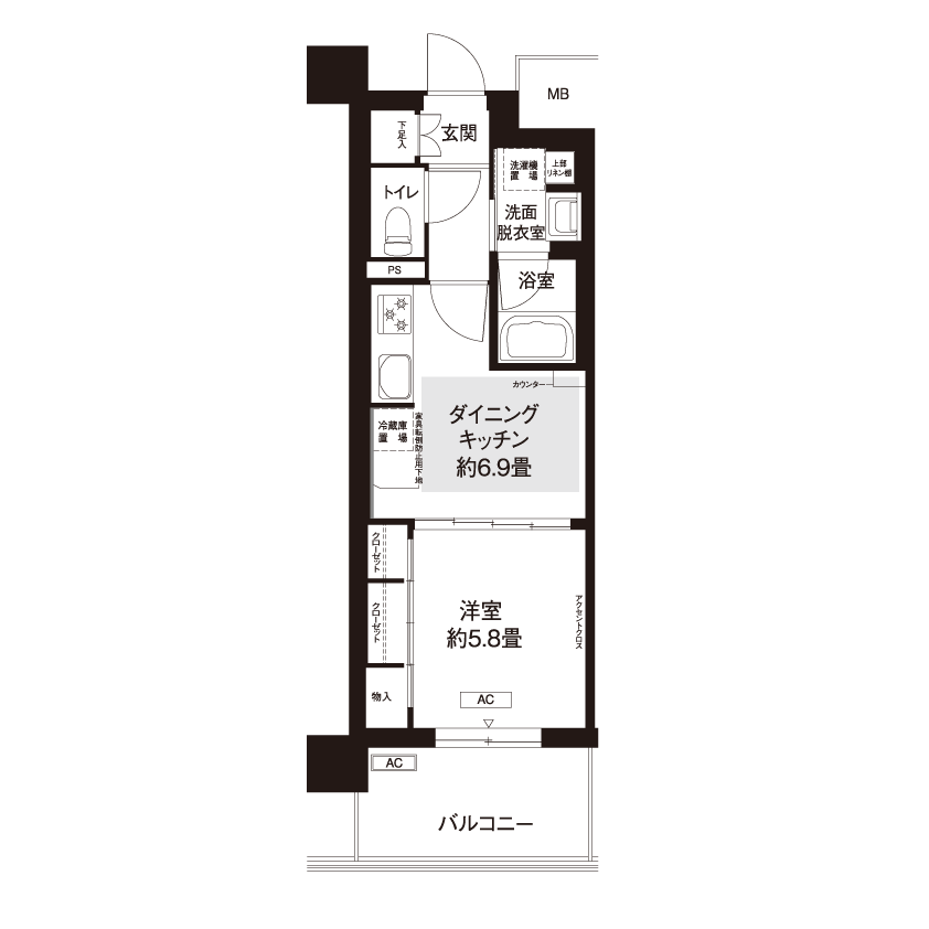 カーメスト大蔵の杜 L8772 間取り図