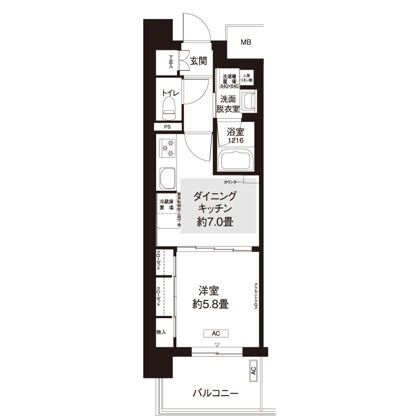 カーメスト大蔵の杜 L8772 間取り図