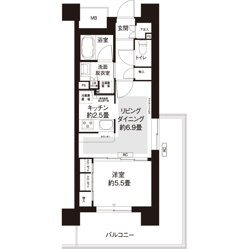 カーメスト大蔵の杜 L8774 間取り図