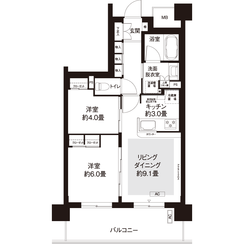 カーメスト大蔵の杜 L8778 間取り図