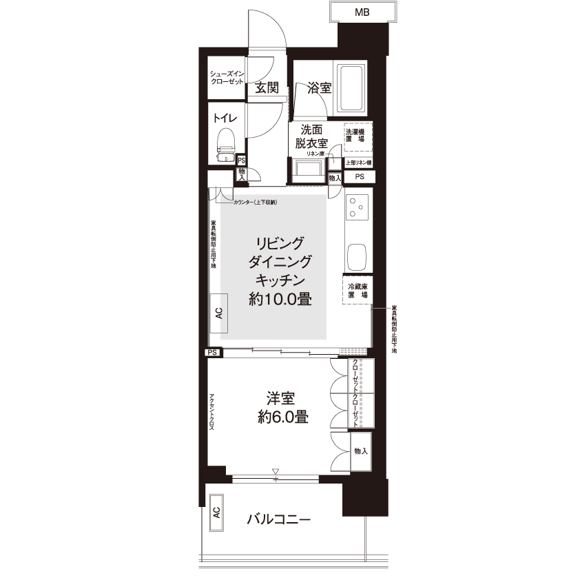 カーメスト興野町 L8792 間取り図